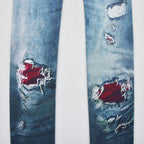 Kids Zombies Costume Zed Cosplay Jumpsuit Boys Fashion Halloween Outfit