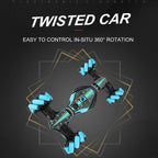 2.4G 4WD RC Watch Gesture Induction Off-Road Deformation 360° Rotation Car Twist Stunt Vehicle