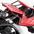 Kids 2 in 1 Off-Road Climbing Truck 4WD All Terrains RC Monster Trucks Crawler 2.4GHz Electric Toys