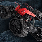 Kids 2 in 1 Off-Road Climbing Truck 4WD All Terrains RC Monster Trucks Crawler 2.4GHz Electric Toys