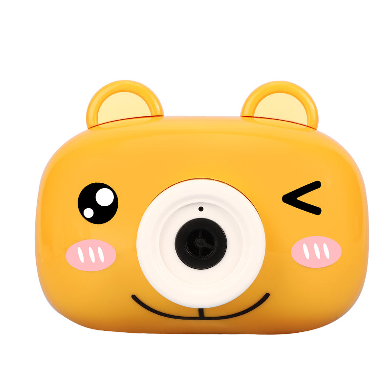 Kids Cute Bubble Machine Magic Camera with Bubble Auto Blowing, with Music and Light