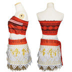 Princess Moana Costume Polynesian Dress Beach Dress Up Cosplay Outfits