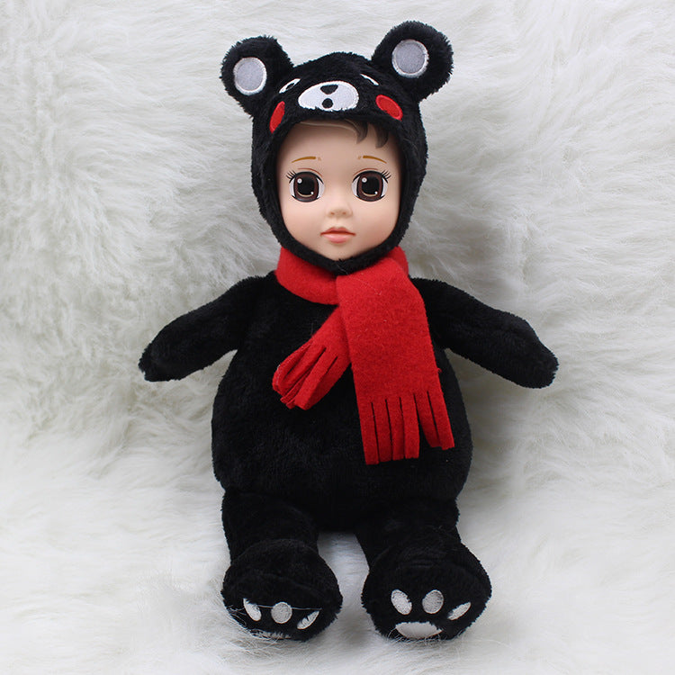 FD Simulated Doll Soft Sleep Baby Pacify to Sleep with Adorable Doll Children Doll Toy