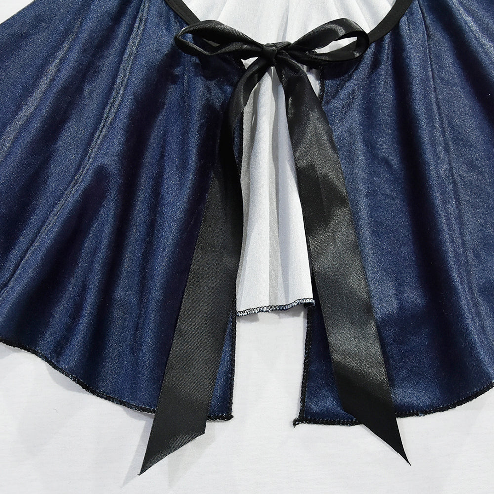 Girls Halloween Party Dress With Shawl Skull Printed Fancy Dress Up  Costume Kids Cosplay Princess Frocks