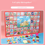 Kids Blind Box Get 60 Gifts with Poking 60 Holes Surprise Box Creative DIY Toys Children's Gift