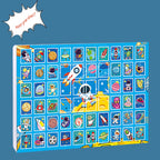 Kids Blind Box Get 60 Gifts with Poking 60 Holes Surprise Box Creative DIY Toys Children's Gift