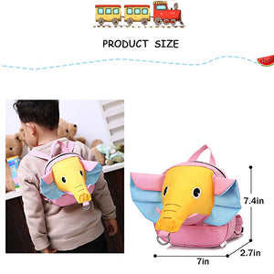 Toddler Backpack With Leash Elephant 3D Mini Backpacks For Kids Birthday Gift