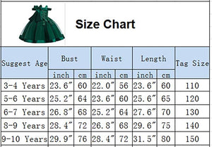 Flower Girl Dress Pageant Dresses Sequin Ruffles Tulle Dress