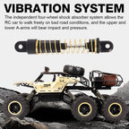 6 Wheels Remote Control Car RC Monster Truck Electric RC Car with Double Motors