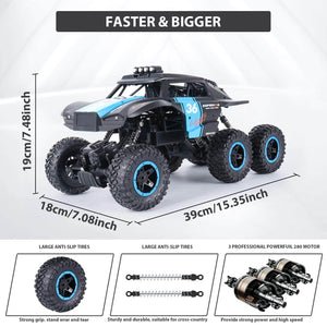 6x6 RC Car Shooting Water Bullets 2.4Ghz Remote Control Monster Truck Lanch Water Bombs