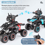 6x6 RC Car Shooting Water Bullets 2.4Ghz Remote Control Monster Truck Lanch Water Bombs