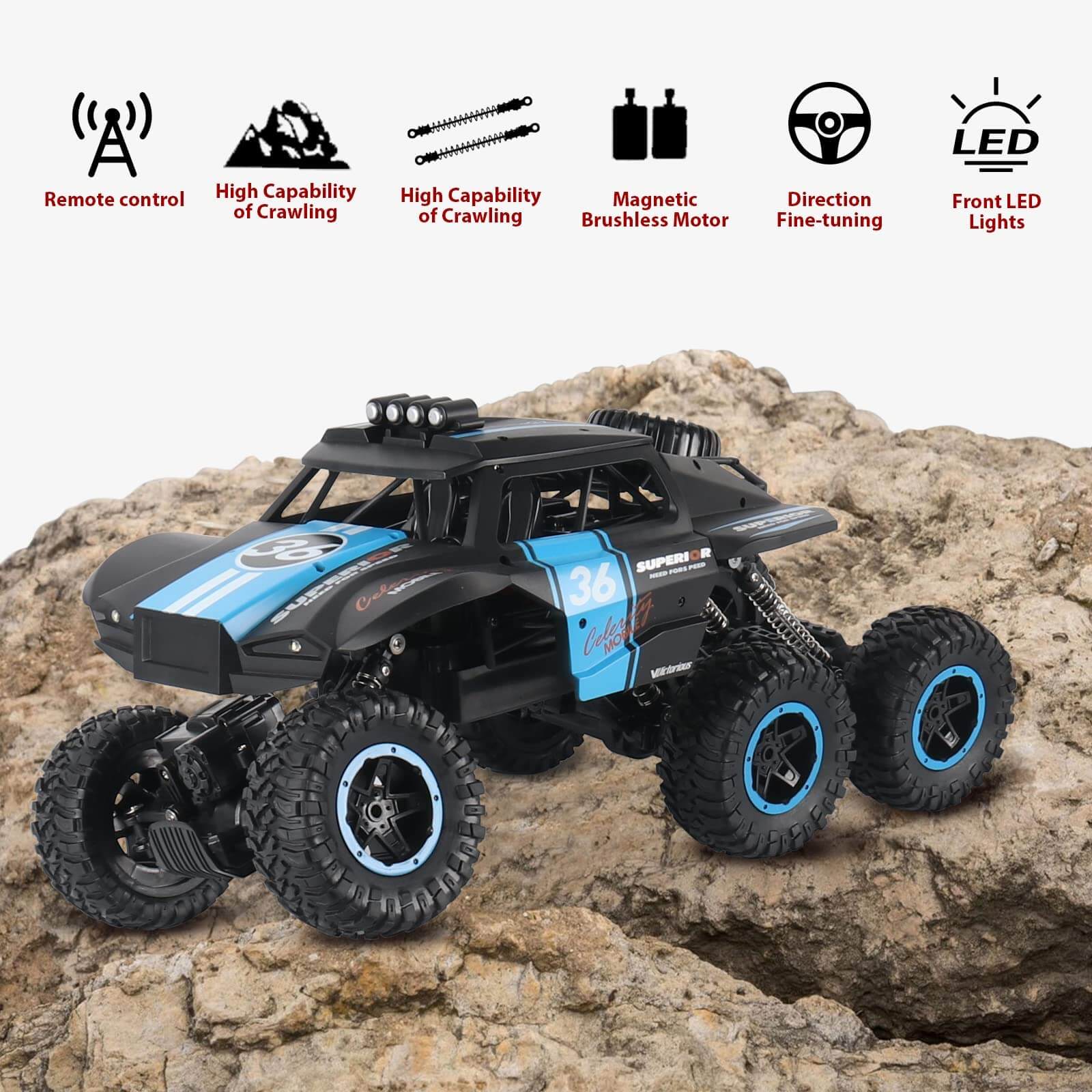 6x6 RC Car Shooting Water Bullets 2.4Ghz Remote Control Monster Truck Lanch Water Bombs