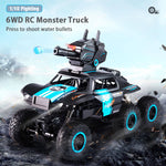 6x6 RC Car Shooting Water Bullets 2.4Ghz Remote Control Monster Truck Lanch Water Bombs