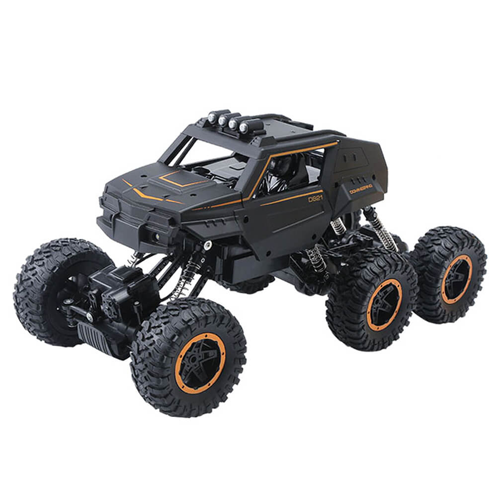 Kids 6 Wheels RC Car Reomote Control Monster Truck Dual Motors Two Speed Off-road Truck