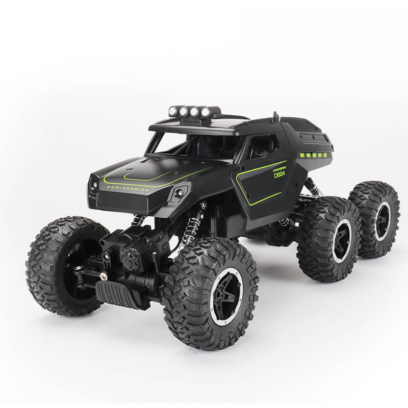 Kids 6 Wheels RC Car Reomote Control Monster Truck Dual Motors Two Speed Off-road Truck