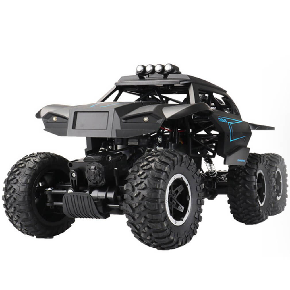 Kids 6 Wheels RC Car Reomote Control Monster Truck Dual Motors Two Speed Off-road Truck