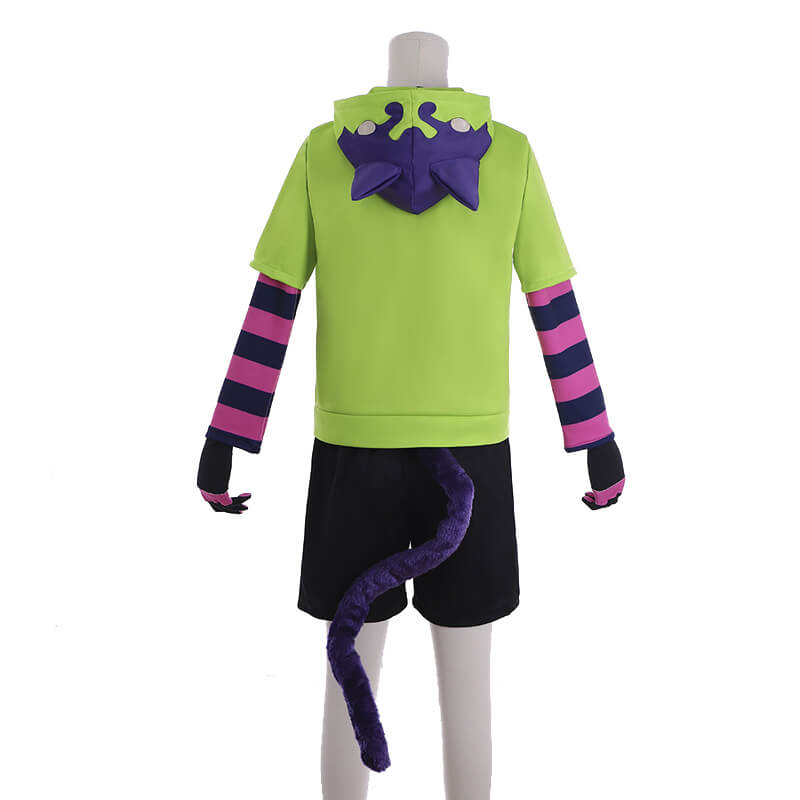 SK8 The Infinity Costume Miya Outfit Full Set and Wig for Adult Youth Halloween Cosplay
