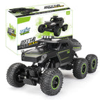 Kids 6 Wheels RC Car Reomote Control Monster Truck Dual Motors Two Speed Off-road Truck