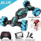 2.4G 4WD RC Watch Gesture Induction Off-Road Deformation 360° Rotation Car Twist Stunt Vehicle