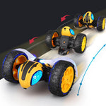 1:14 High Speed RC Car Lighting Remote Control Bumblebee Stunt Race Car