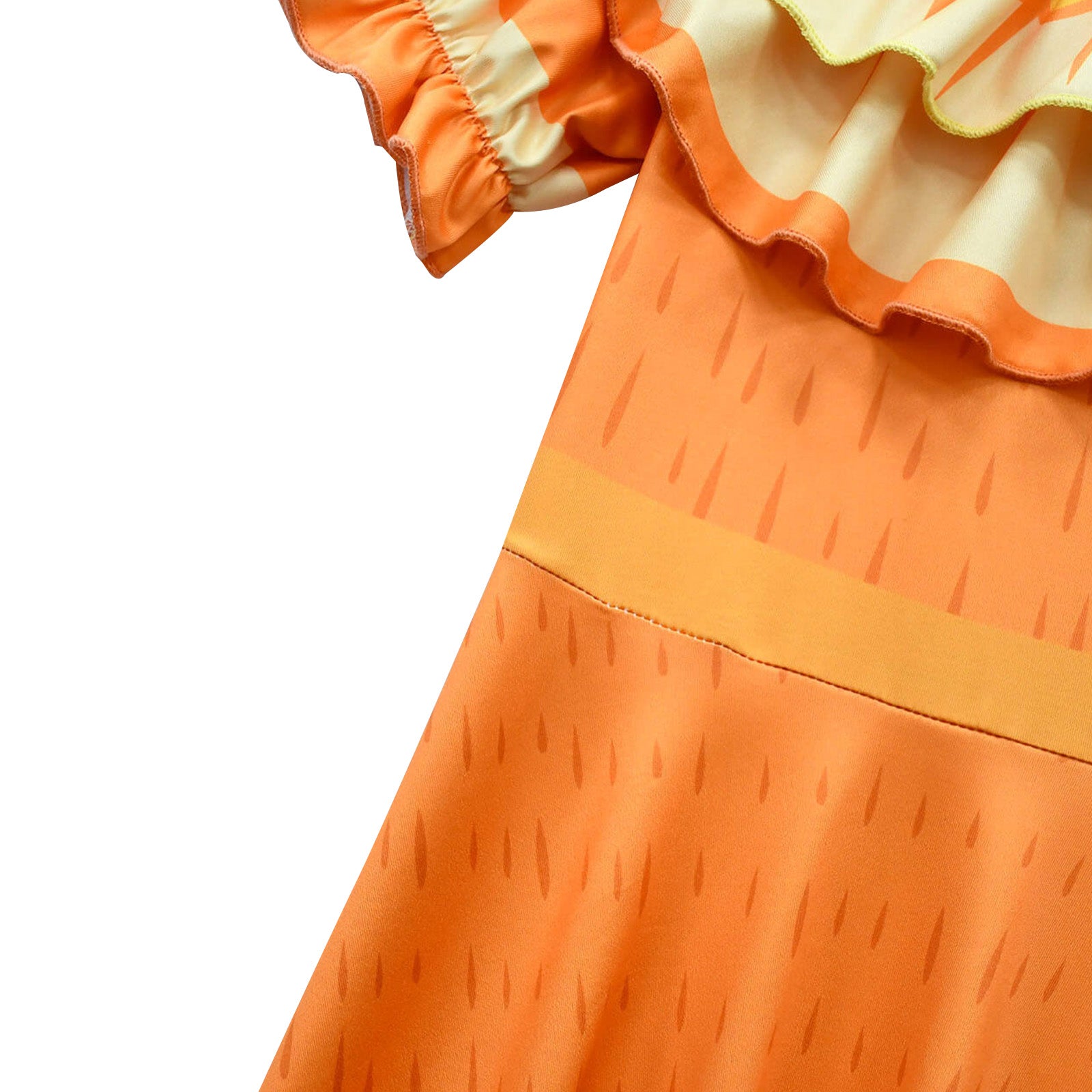 Girls Pepa Dress Fancy Madrigal Family Party Cosplay Outfit for Kids Party Costume