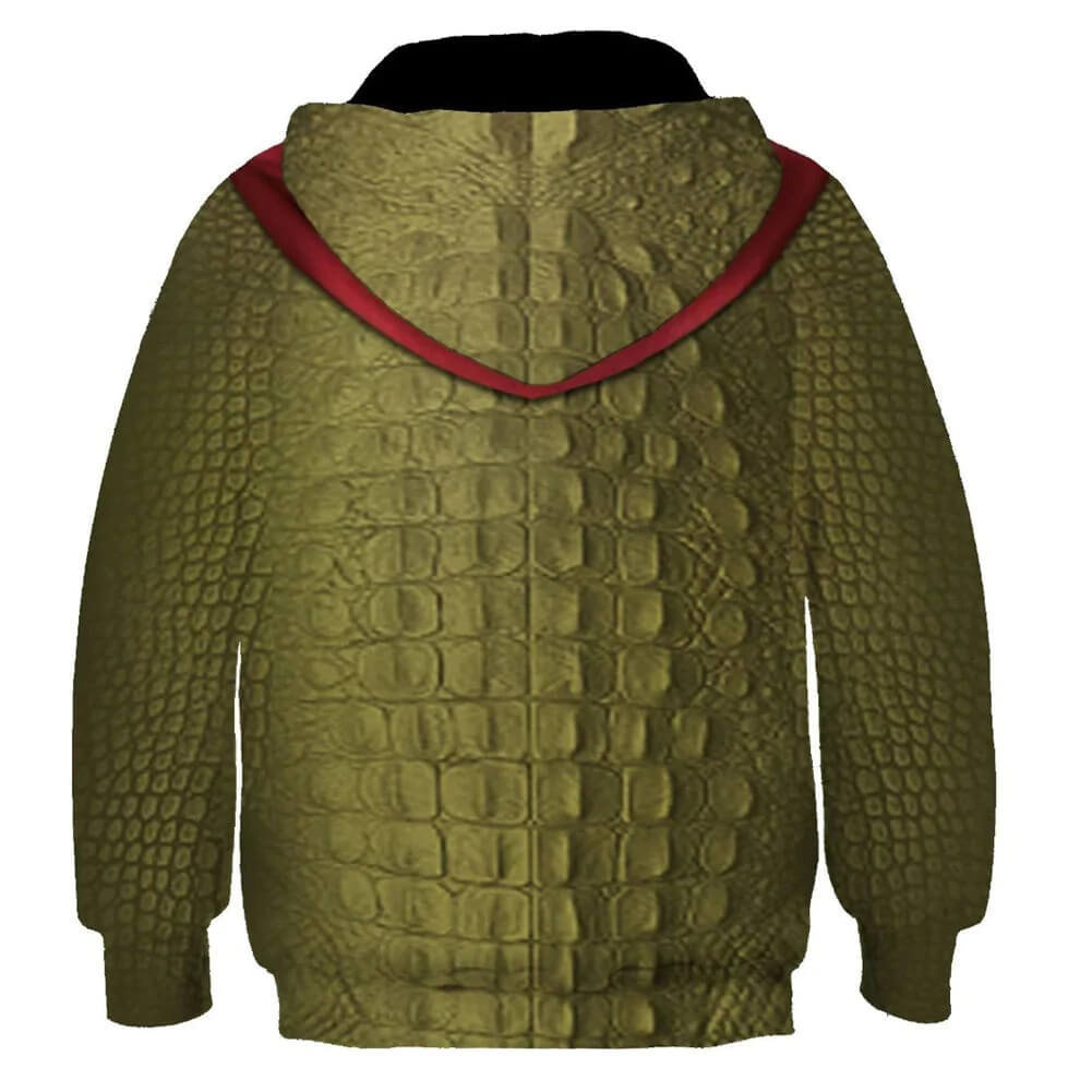 Adult Lyle Lyle Crocodile Hoodie Unisex Plus Size Hoody Long Sleeve Sweatshirt for Cosplay Carnival