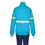 Max Mayfield Costume Blue Jacket and Plaid Sweatshirt Max Cosplay Outfits