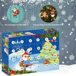 Advent Christmas Countdown Calendar with 24 Days Suprise Gift for Boys and Grils