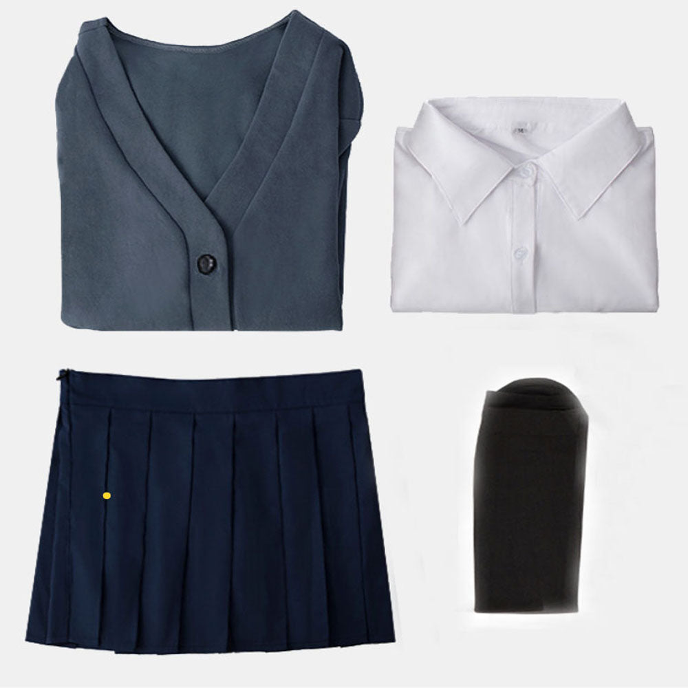 Adult Aharen-san wa Hakarenai Aharen Reina Uniform Cosplay Outfit Halloween Carnival Suit