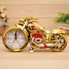 Super Cool Motorcycle Alarm Clock Watch Shape Creative Retro Gifts