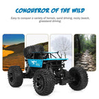 Big Amphibious RC Truck 1/8 Scale Waterproof Remote Control Car 4WD Off-road Truck IP66 Water Monster Vehicle