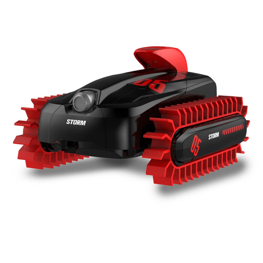 Kids Amphibious RC Tank 360° Drift Stunt Remote Control Tank Deformation Crawler Waterproof Remote Control Toys