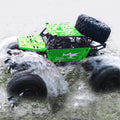 Big Amphibious RC Truck 1/8 Scale Waterproof Remote Control Car 4WD Off-road Truck IP66 Water Monster Vehicle