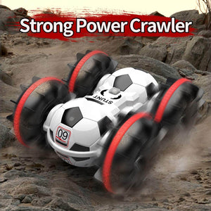 Amphibious RC Car Football 4WD Stunt Remote Control Car 100% Waterproof Toys For Kids
