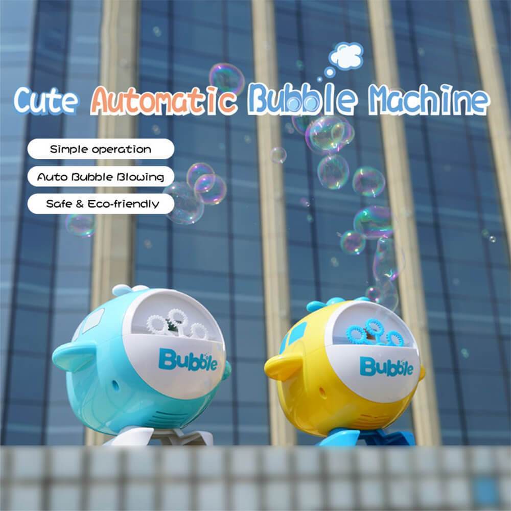 Kids Bubble Machine - Automatic Bubble Maker Helicopter Toy Gift for Girls and Boys