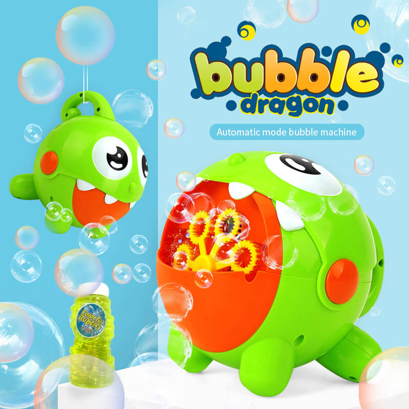 Kids Bubble Toy Little Monster Bubble Maker Automatic Rechargeable Bubble Toy Protable