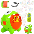 Kids Bubble Toy Little Monster Bubble Maker Automatic Rechargeable Bubble Toy Protable