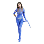 Ronal Costume with Tail The Way of Water Jumpsuit Ronal Cosplay Outfit for Kids Teens