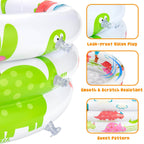 Kids Inflatable Swimming Pool Dinosaur Printed Children's Swimming Bath Paddling Pool