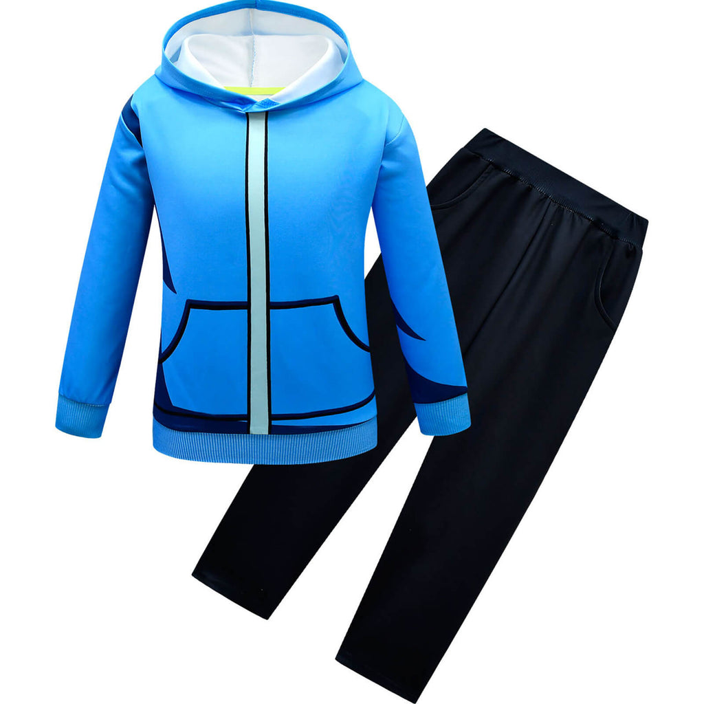 Kids Black Friday Night Funkin Whitty Mod Costume Hoodie Pants Full Set for Boys