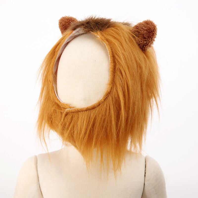 Boys Beast Costume Set Childs Beast Cosplay Outfit Jacket Ascot and Headpiece