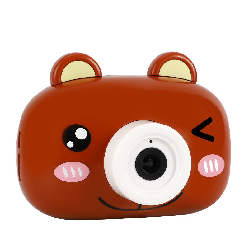 Kids Cute Bubble Machine Magic Camera with Bubble Auto Blowing, with Music and Light