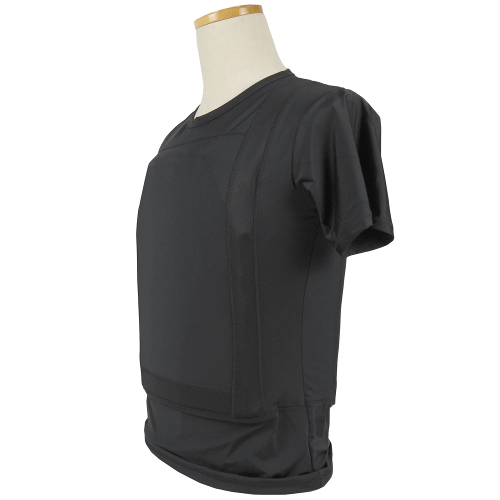Concealed Armor Bulletproof T-shirt 3A NIJ IIIA Protection Shirts
