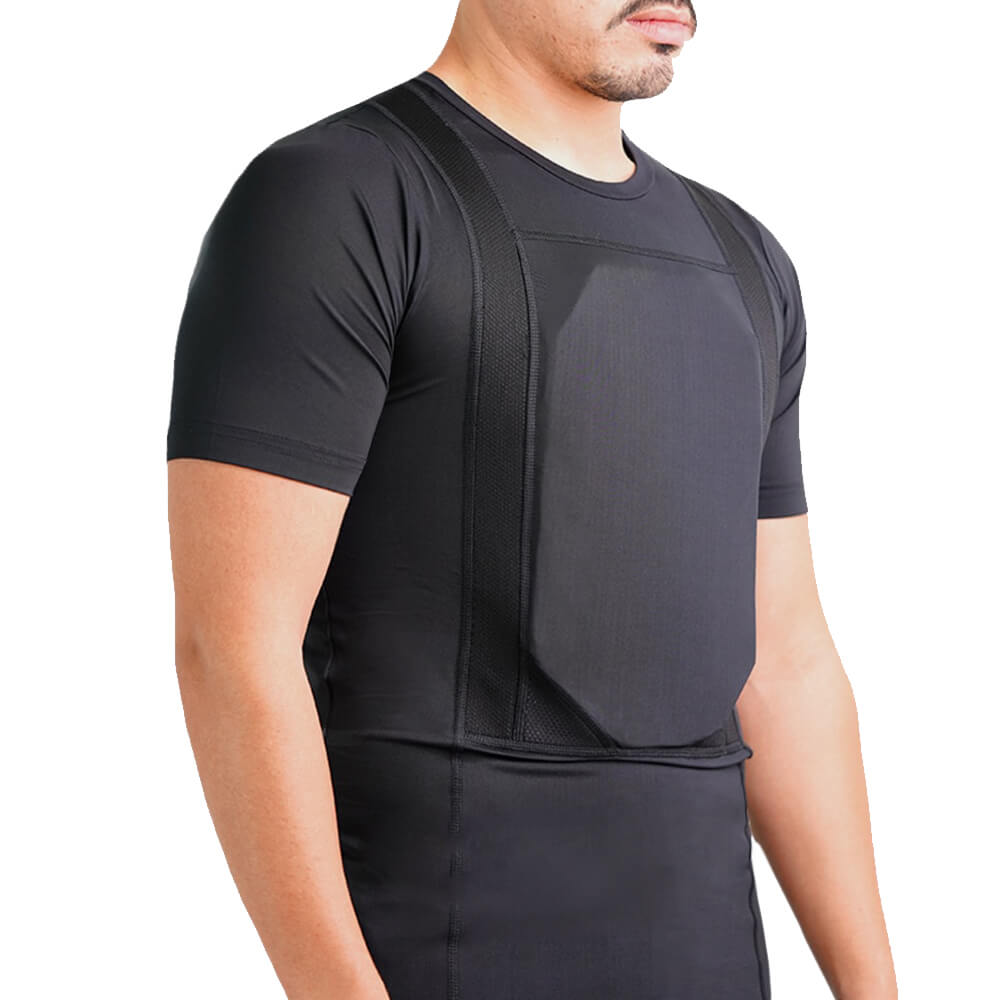 Concealed Armor Bulletproof T-shirt 3A NIJ IIIA Protection Shirts