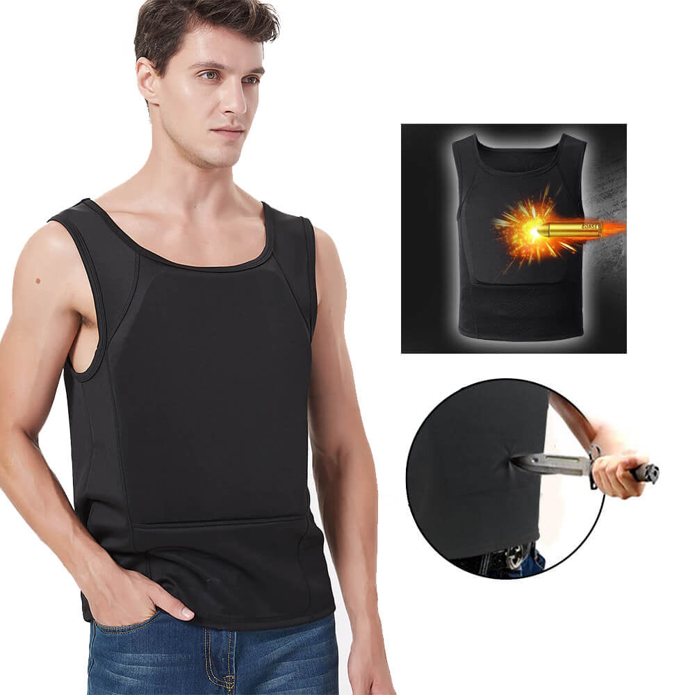 Enhanced Bullet Proof and Stabbing Proof Vest Body Armor - NIJ Level IIIA Protection