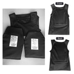 NIJ IIIA Bulletproof Vest Concealed Ultra Thin T-shirt Undershirt Covert Body Armor
