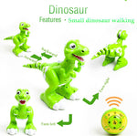Remote Control Sensing Dinosaur Cartoon Cute Gesture Interactive Electronic Spray Dinosaur Toy