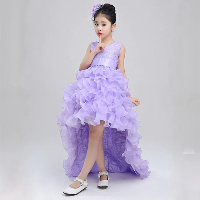 Little Girl Pageant Dresses Fancy Wedding Party Prom Dresses