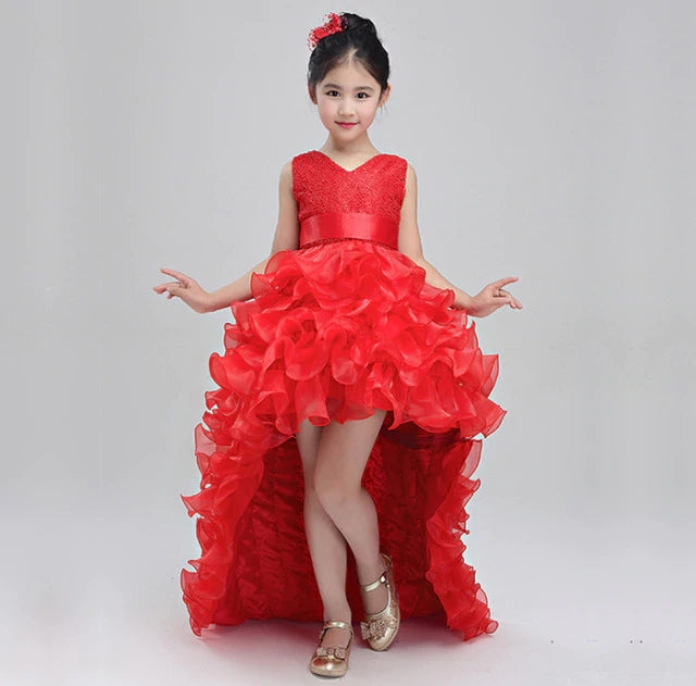 Little Girl Pageant Dresses Fancy Wedding Party Prom Dresses