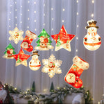 LED Christmas Lights Twinkle String Warm White Waterproof Lights Indoor Outdoor Christmas Decorations